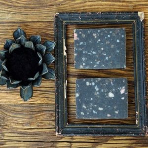 Aktivkohle-Terrazzo Naturseife