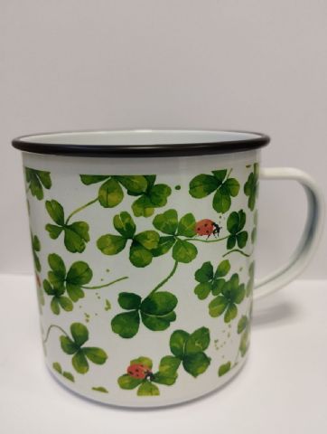 Emaille Becher Luck