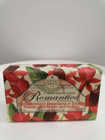 Seife Nesti Dante Romantica Gartennelke/Fuchsie