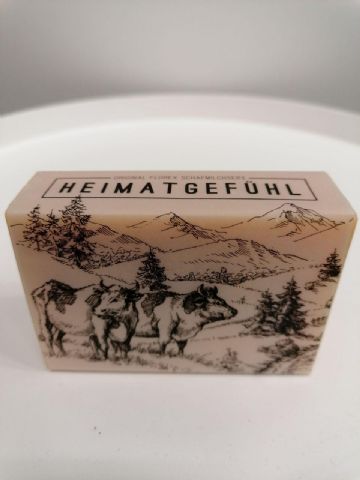 Seife "Heimatgefühl" mit Alpenzauber-Schleife