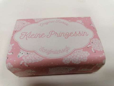 Baby Seife "Kleine Prinzessin" mit Schäfchenschleife